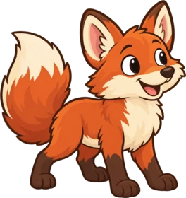Fox, a cartoon from Thought Zoo