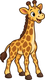 Žirafa, crtež iz igre Thought Zoo