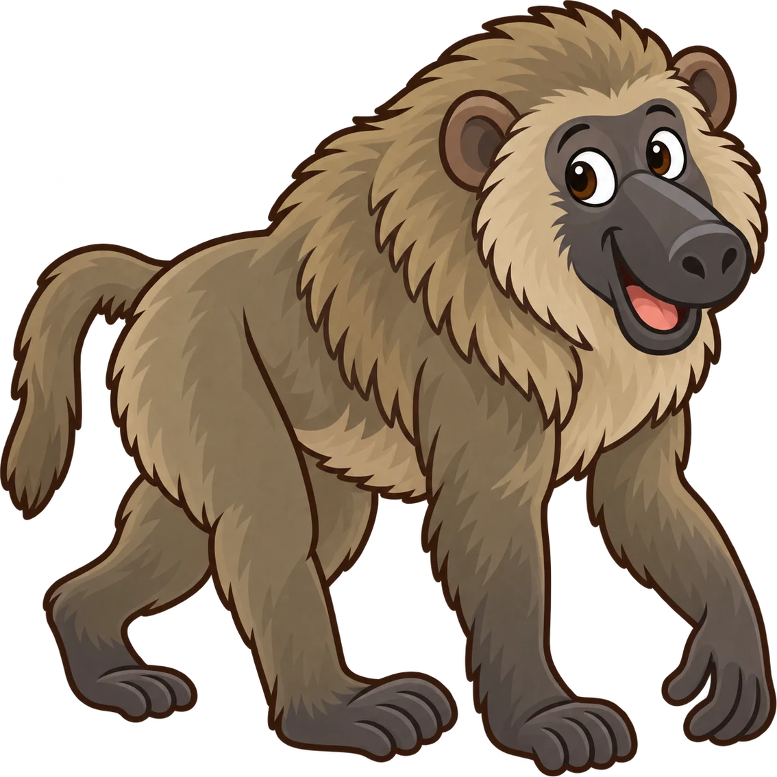 Baboon, a cartoon from Thought Zoo