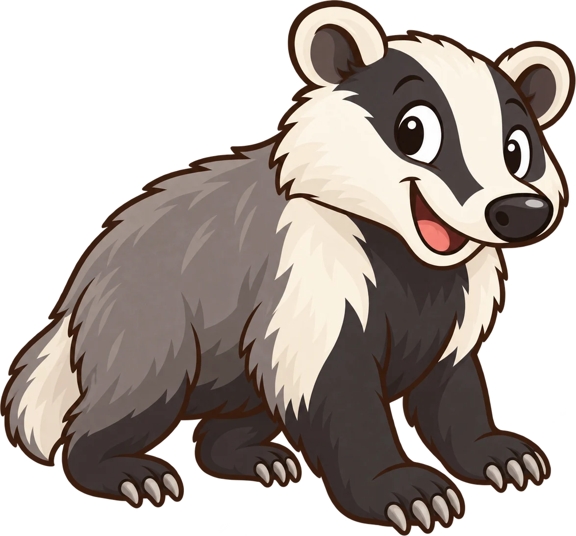 Badger, a cartoon from Thought Zoo