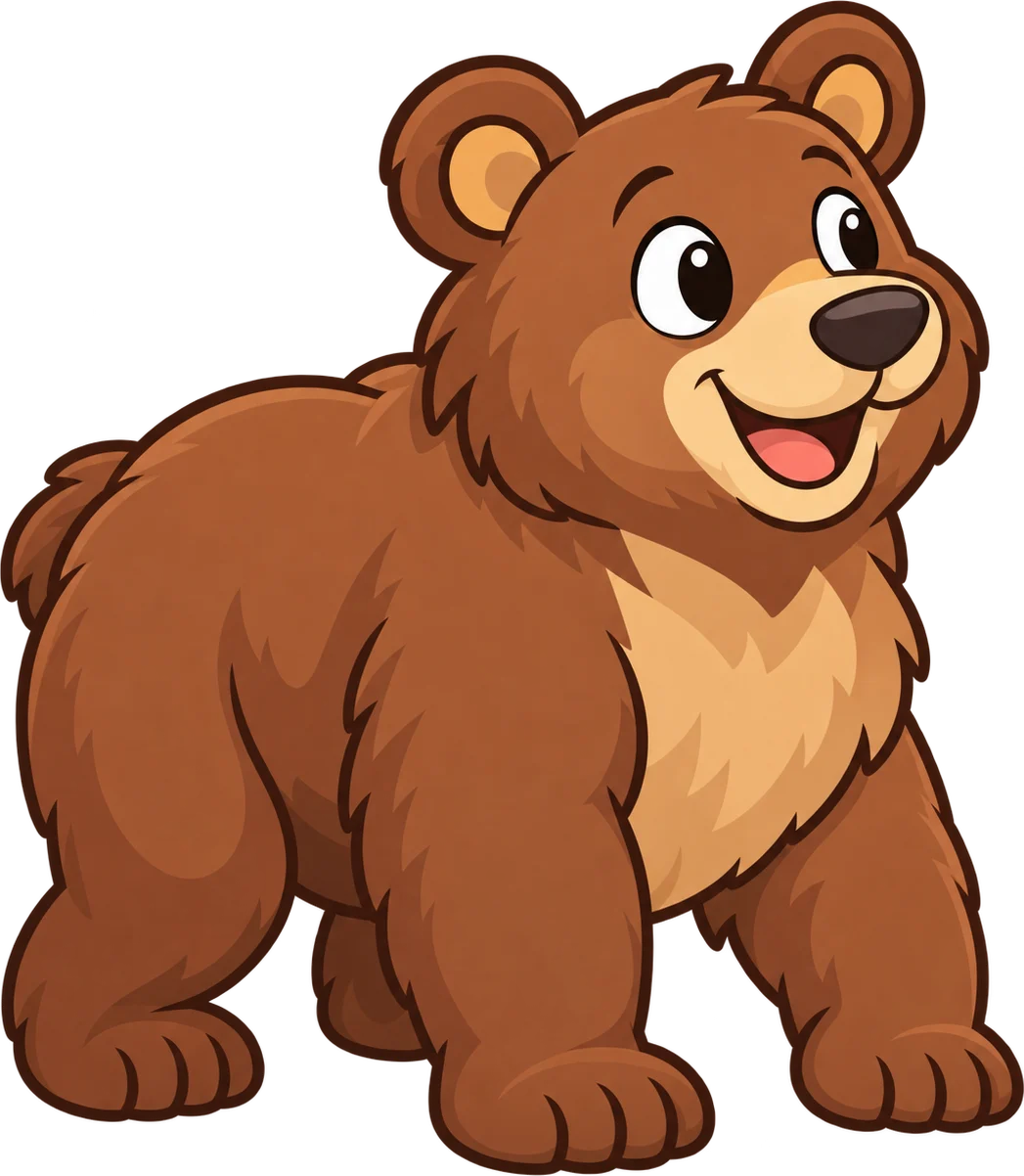 Bear, a cartoon from Thought Zoo