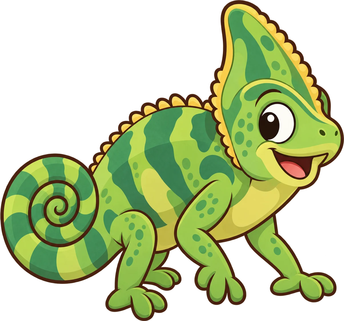 Chameleon, a cartoon from Thought Zoo