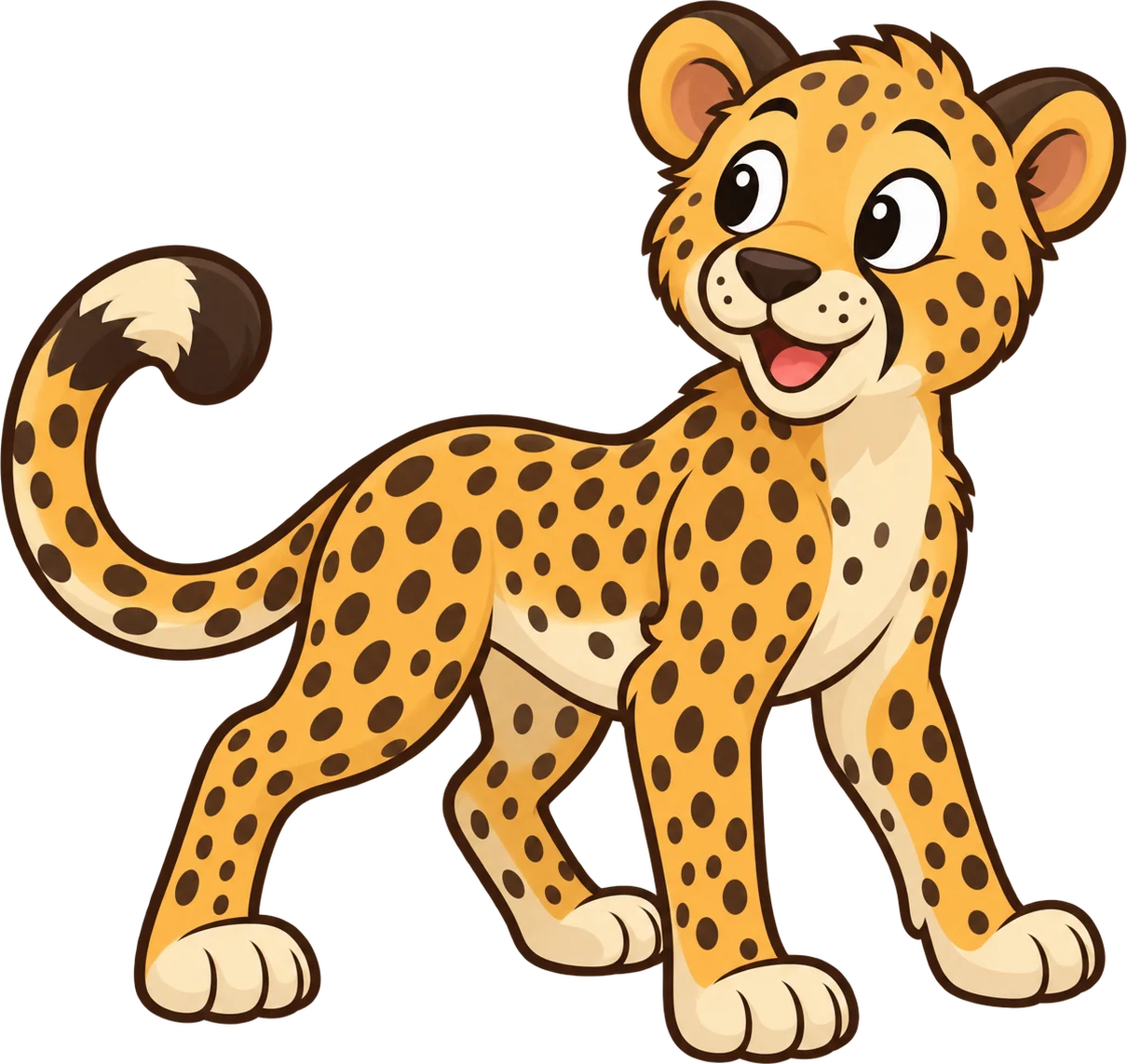 Cheetah, a cartoon from Thought Zoo