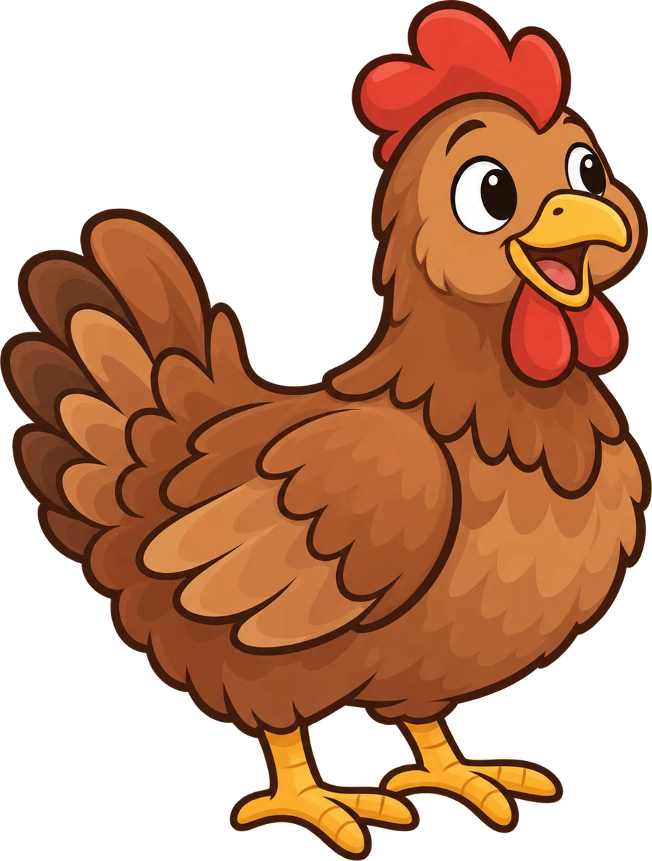 Chicken, a cartoon from Thought Zoo