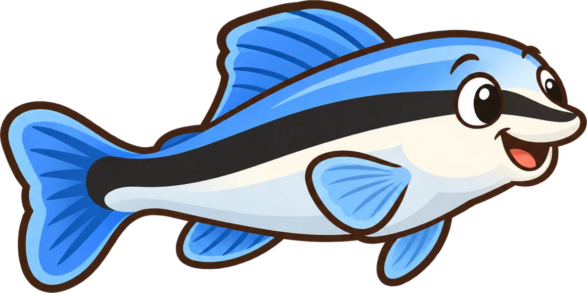 Cleaner wrasse, a cartoon from Thought Zoo
