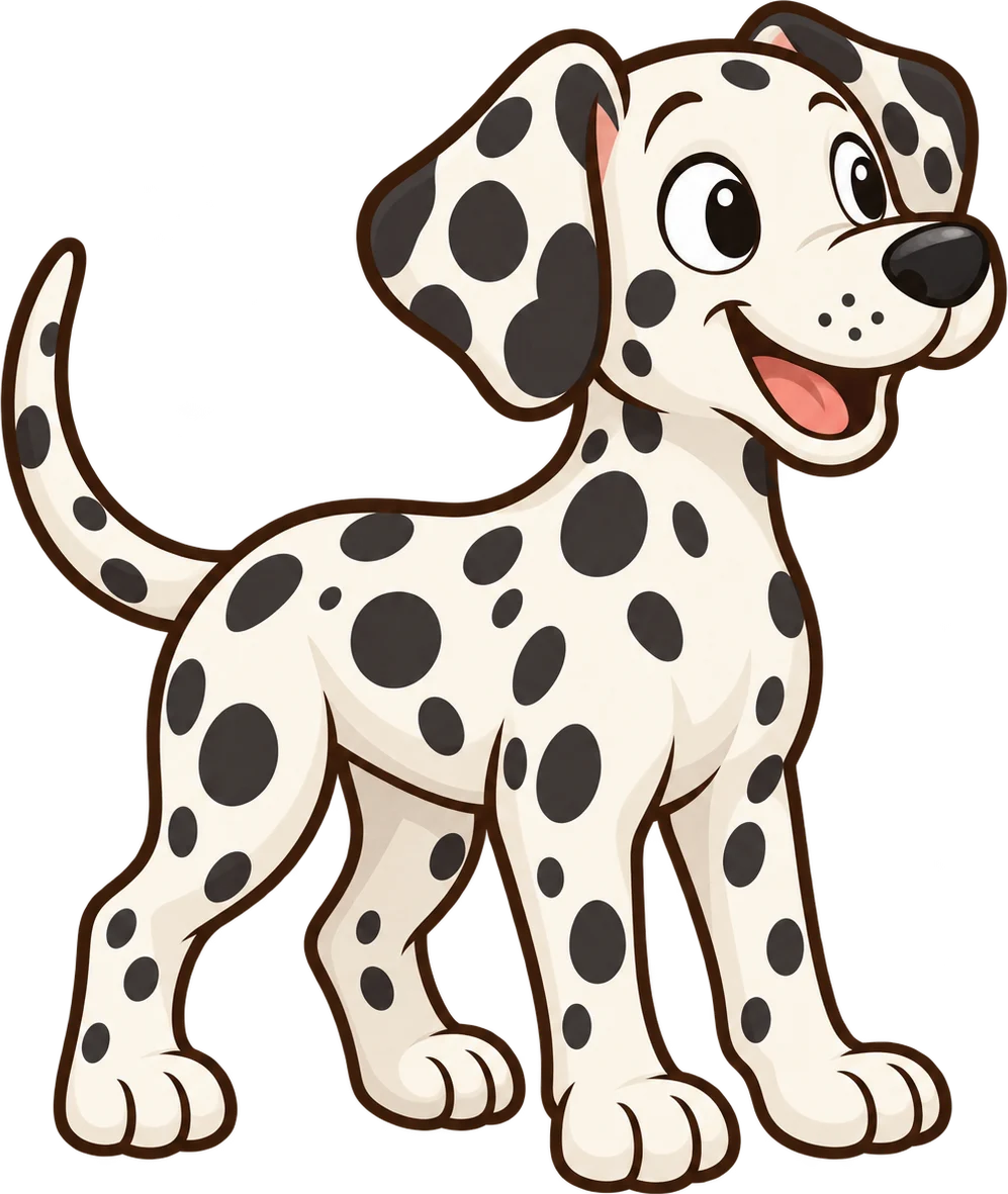 Dalmatian, a cartoon from Thought Zoo
