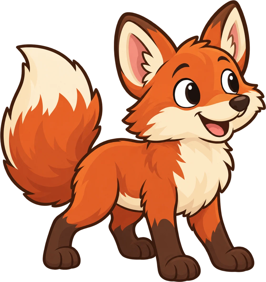 Fox, a cartoon from Thought Zoo