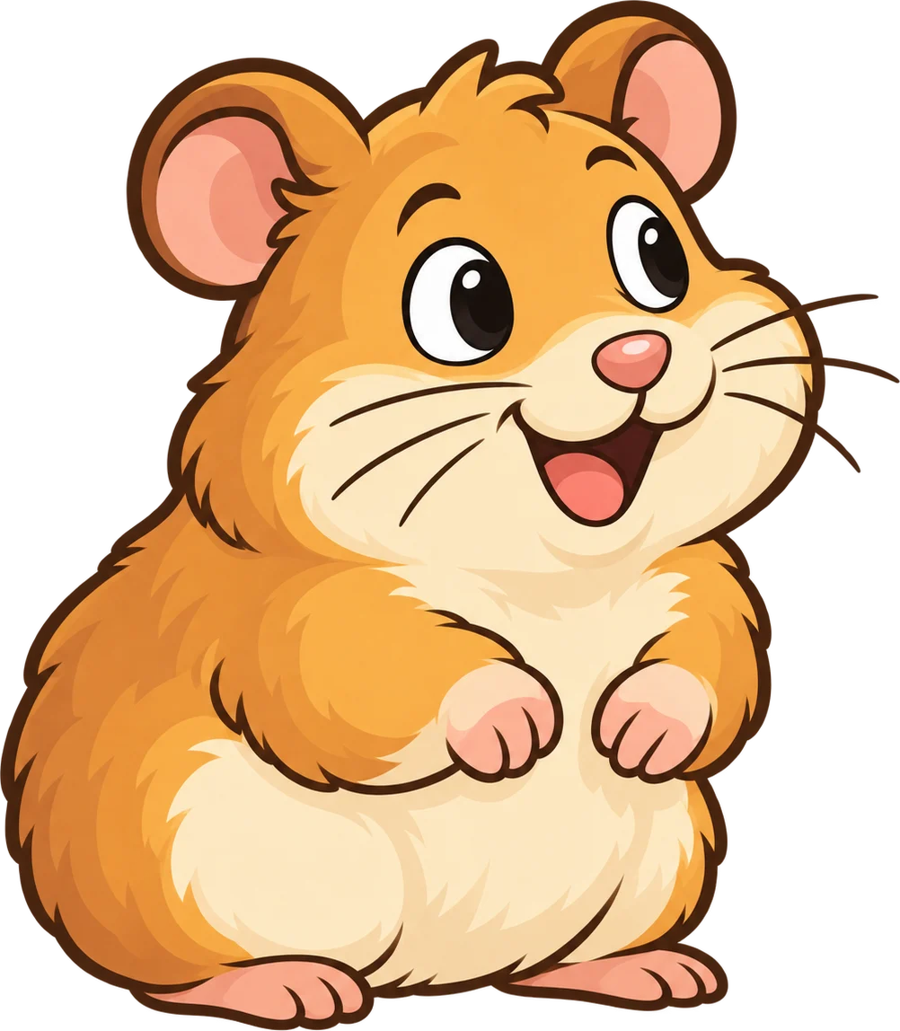 Hamster, a cartoon from Thought Zoo