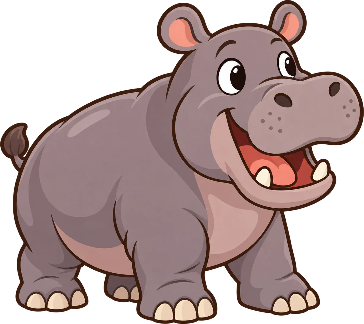 Hippo, a cartoon from Thought Zoo