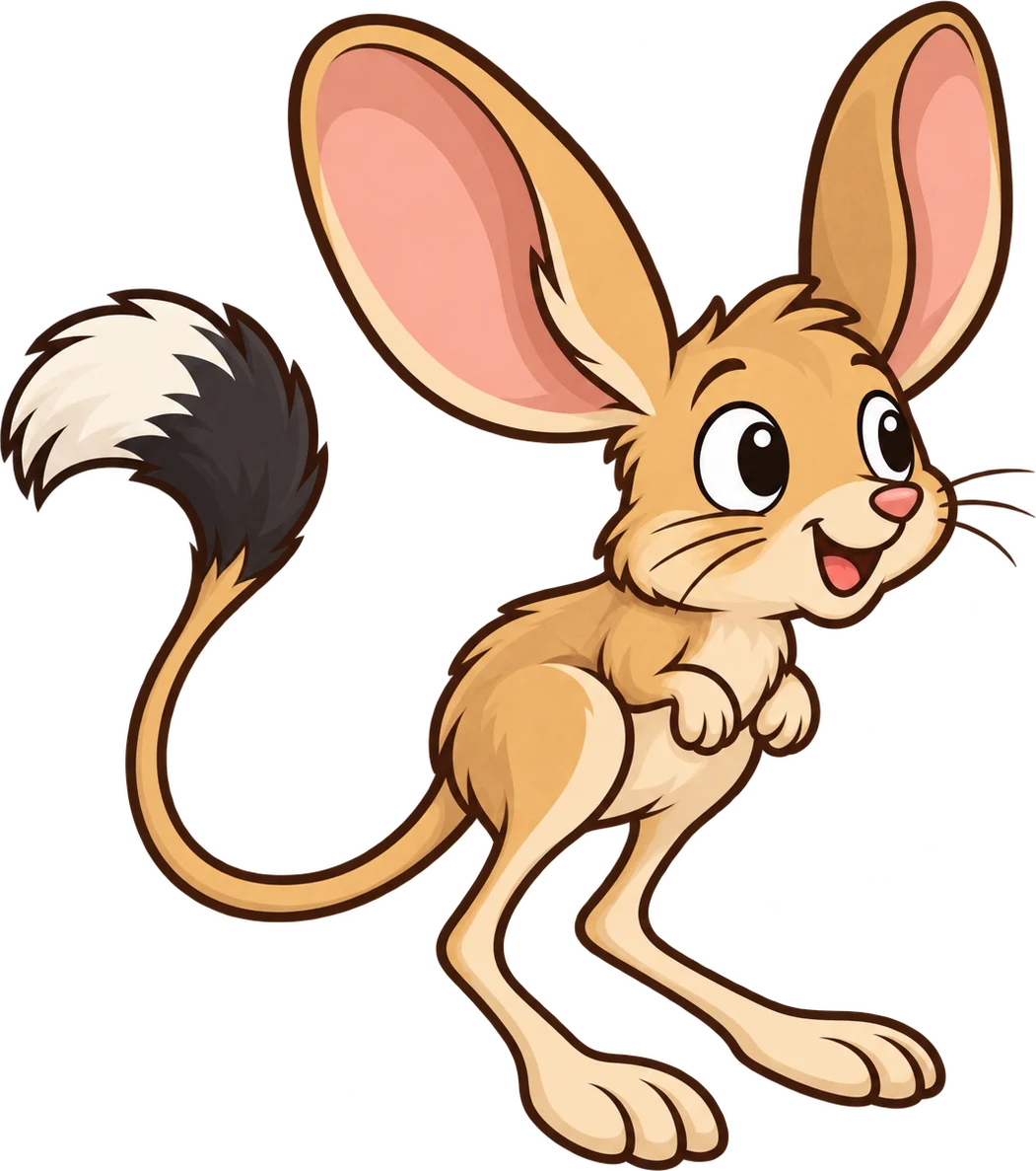 Jerboa, a cartoon from Thought Zoo