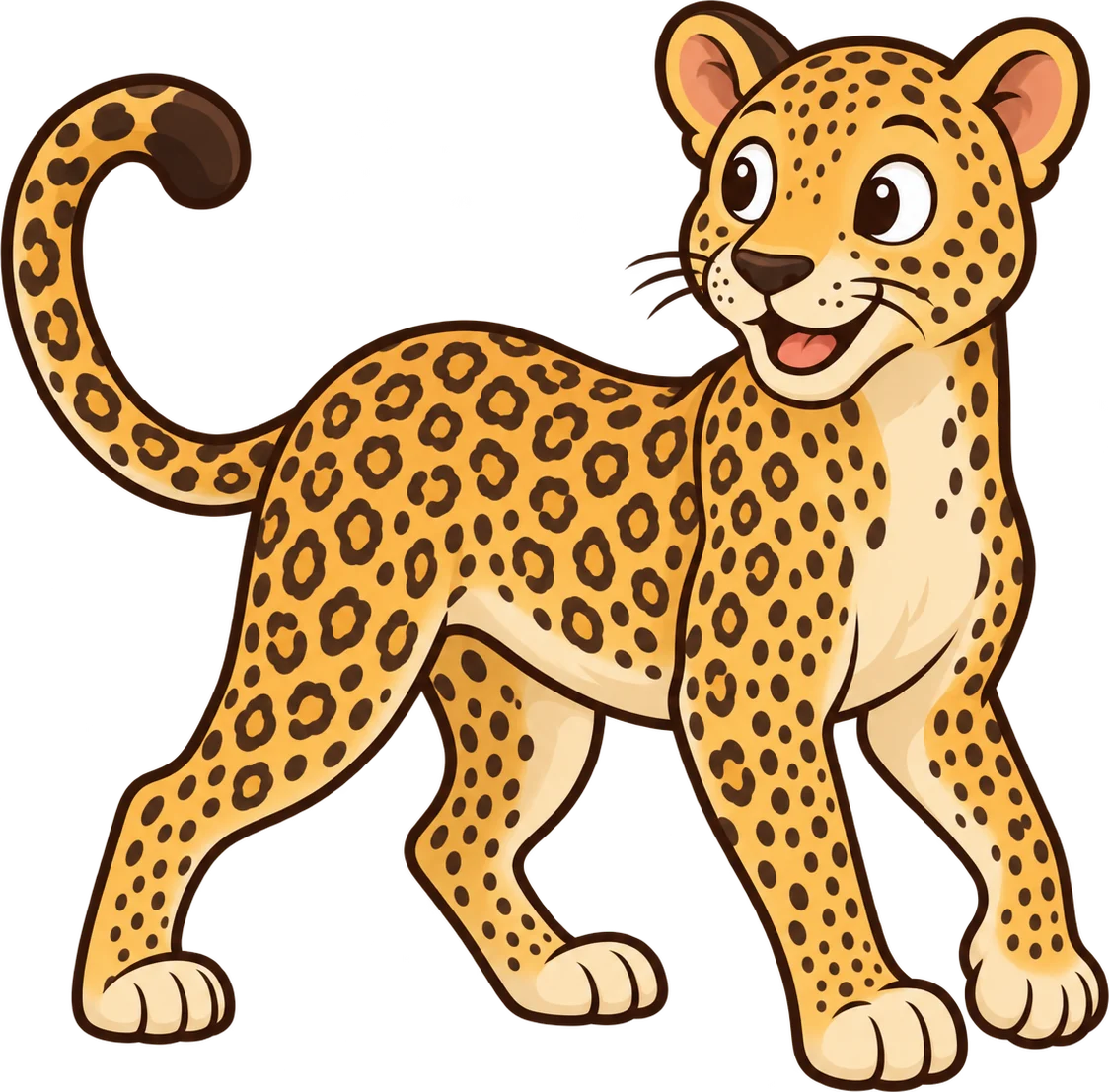 Leopard, a cartoon from Thought Zoo
