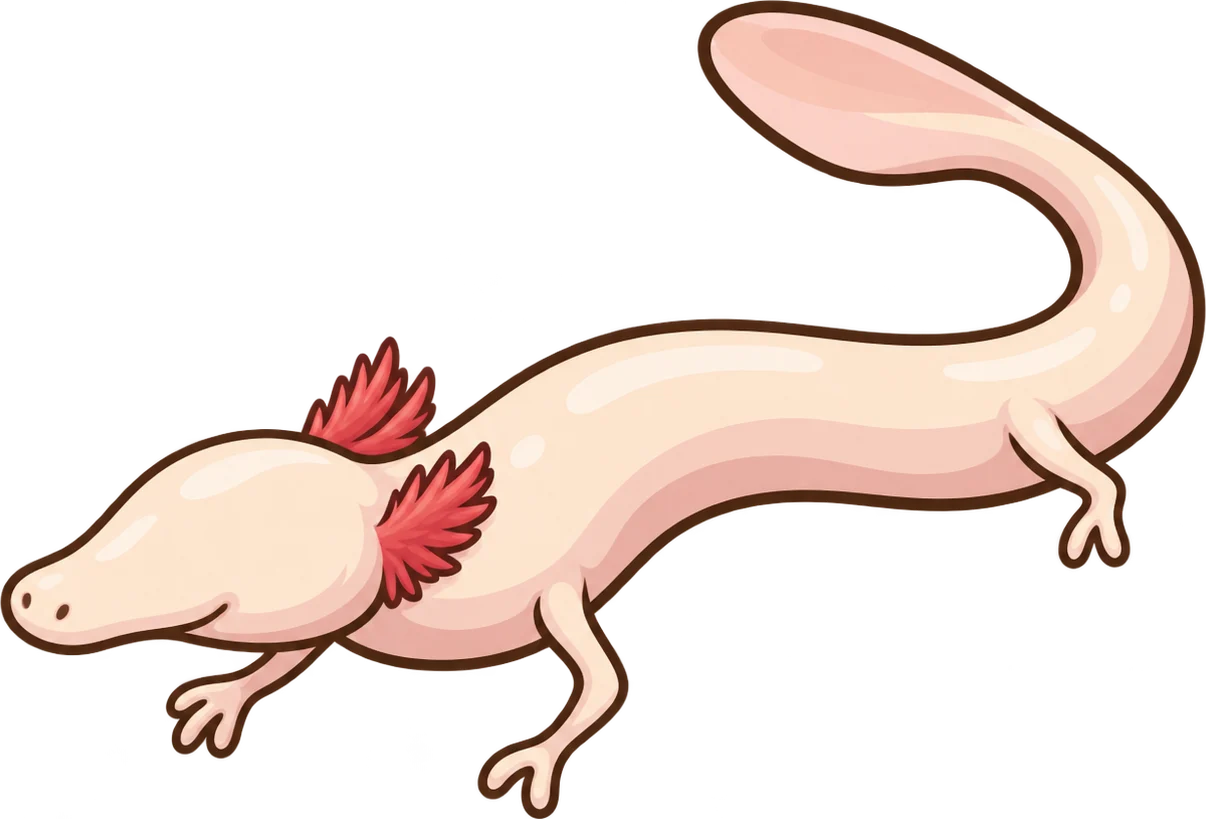 Olm, a cartoon from Thought Zoo