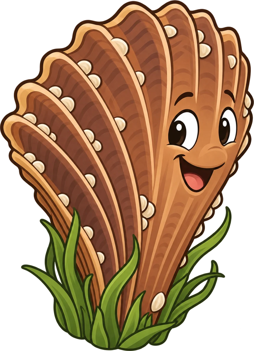 Pen shell, a cartoon from Thought Zoo