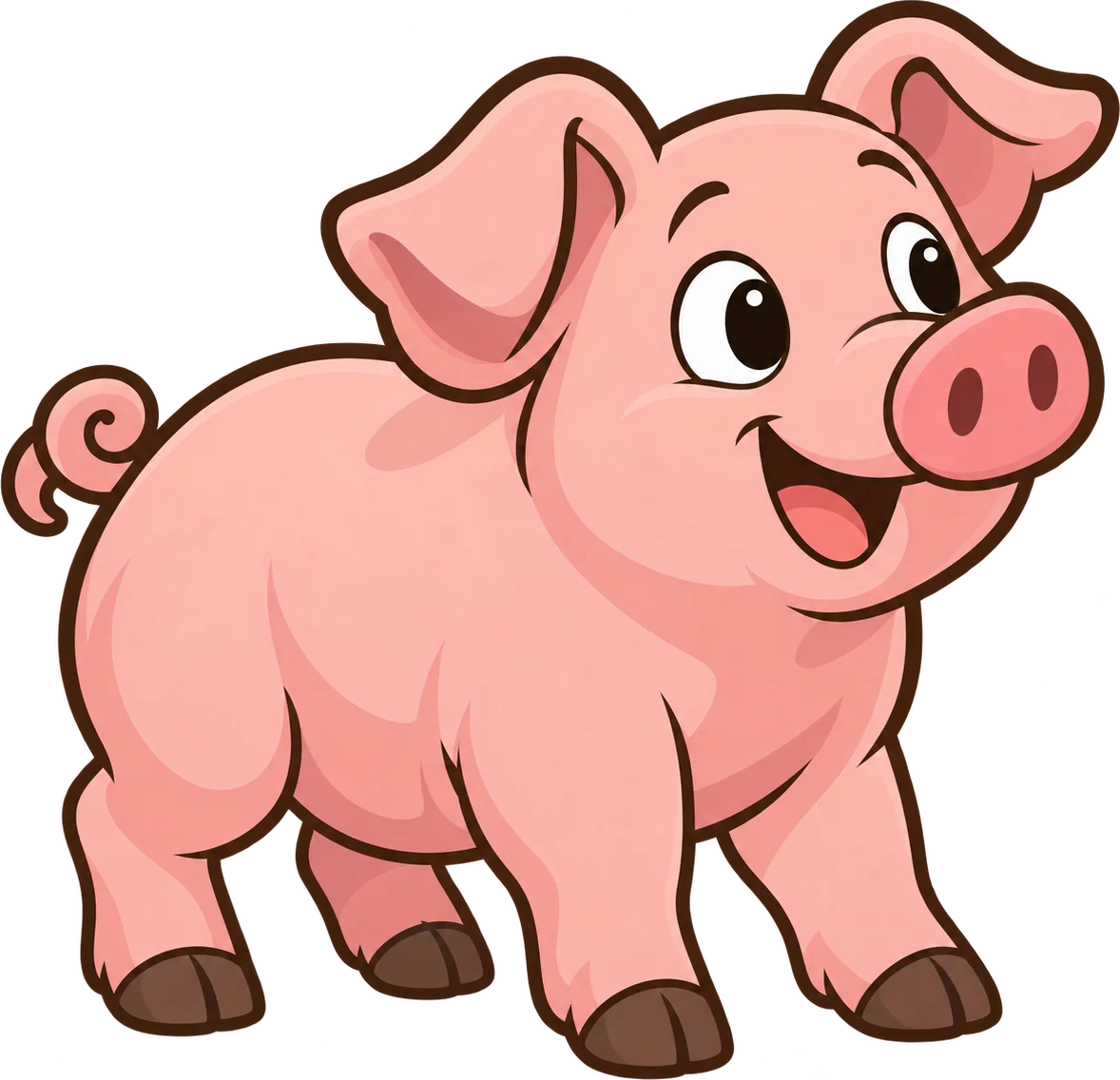Pig, a cartoon from Thought Zoo