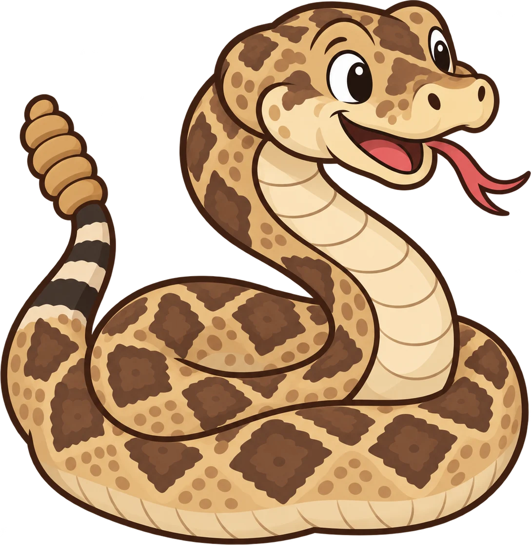 Rattlesnake, a cartoon from Thought Zoo