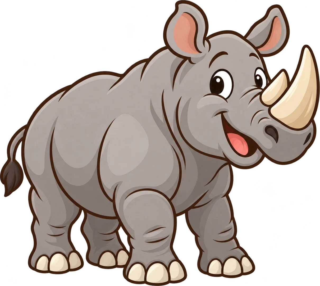 Rhino, a cartoon from Thought Zoo