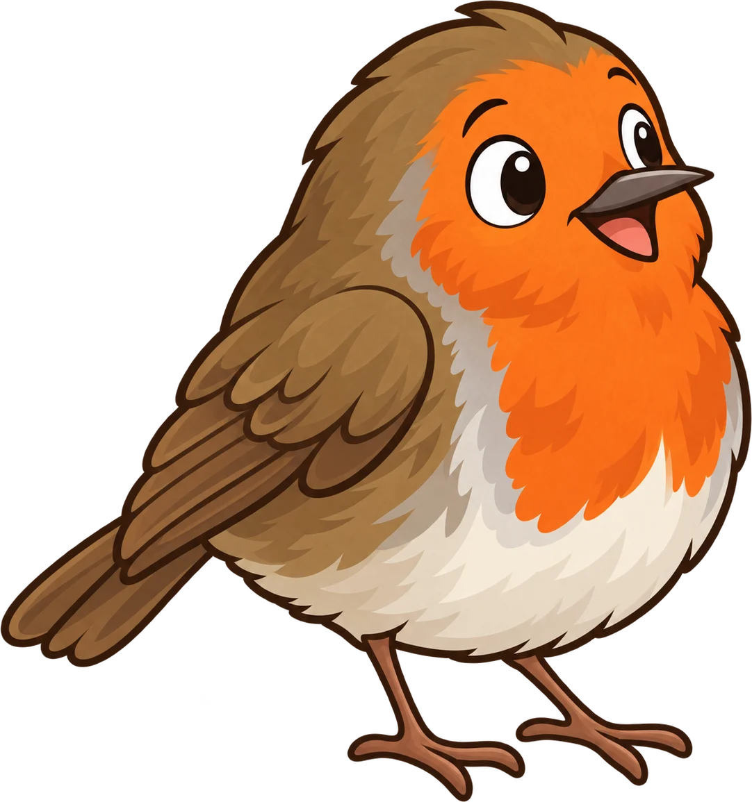 Robin, a cartoon from Thought Zoo
