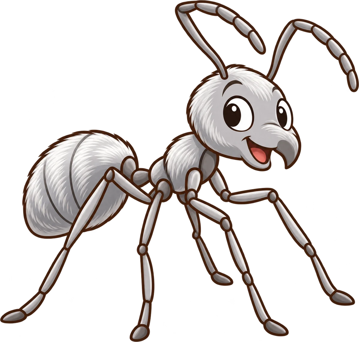 Saharan silver ant, a cartoon from Thought Zoo