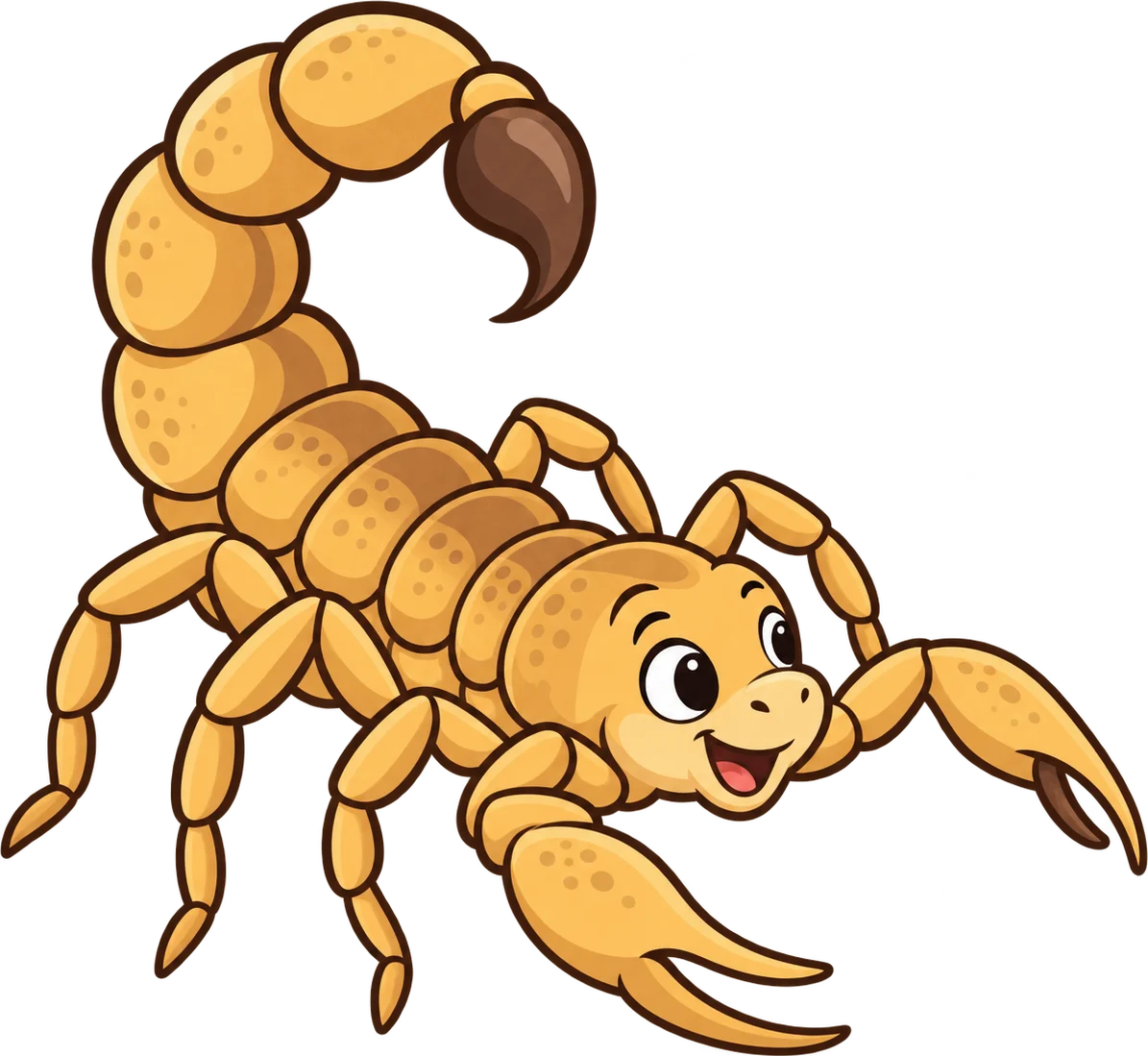 Scorpion, a cartoon from Thought Zoo