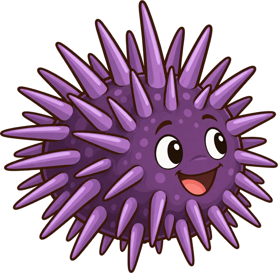Sea urchin, a cartoon from Thought Zoo