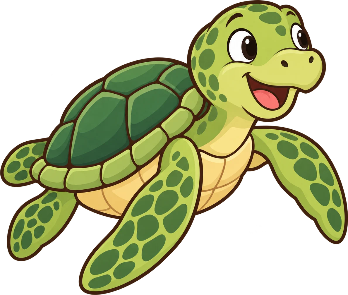 Turtle, a cartoon from Thought Zoo