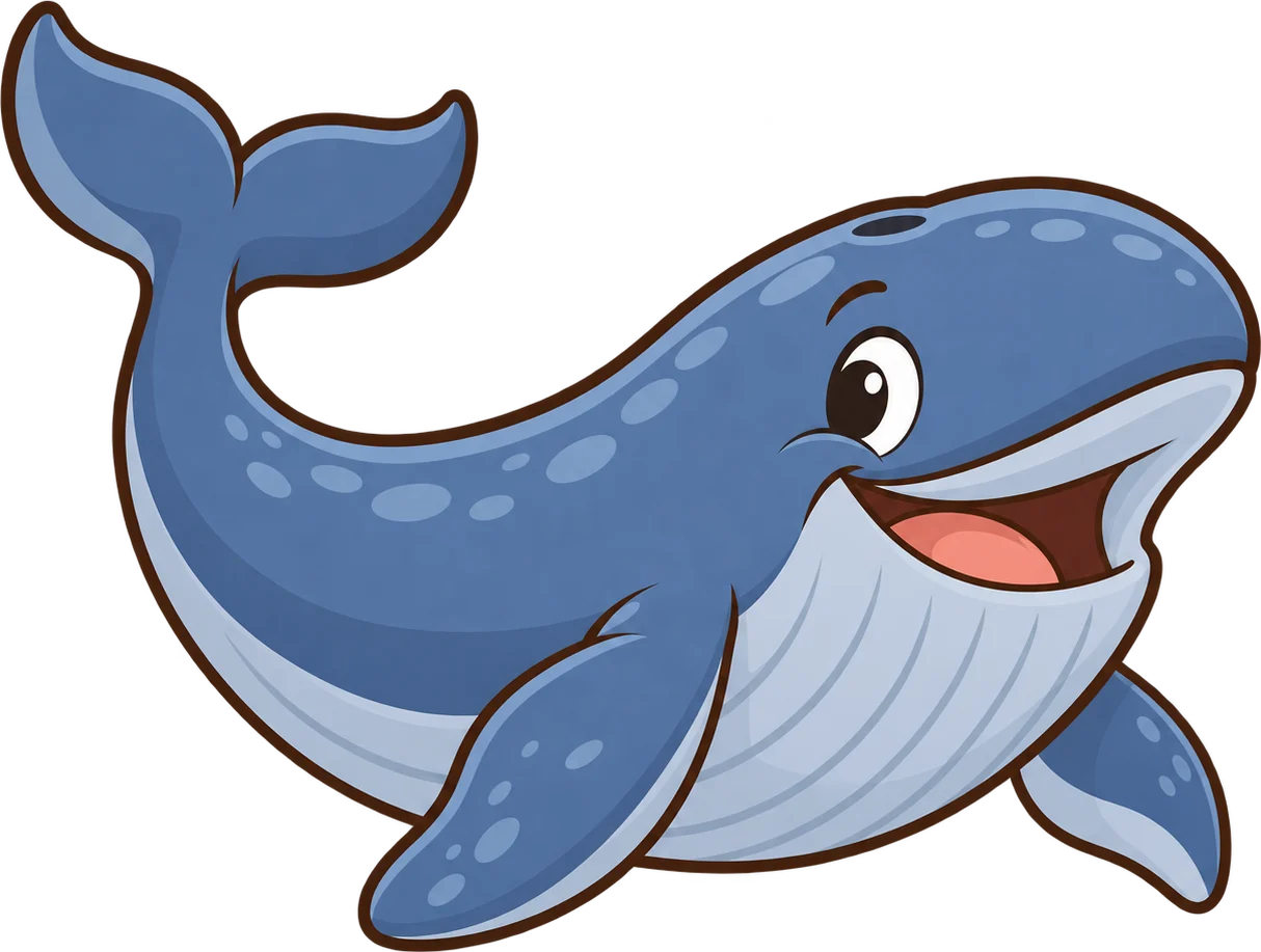 Whale, a cartoon from Thought Zoo