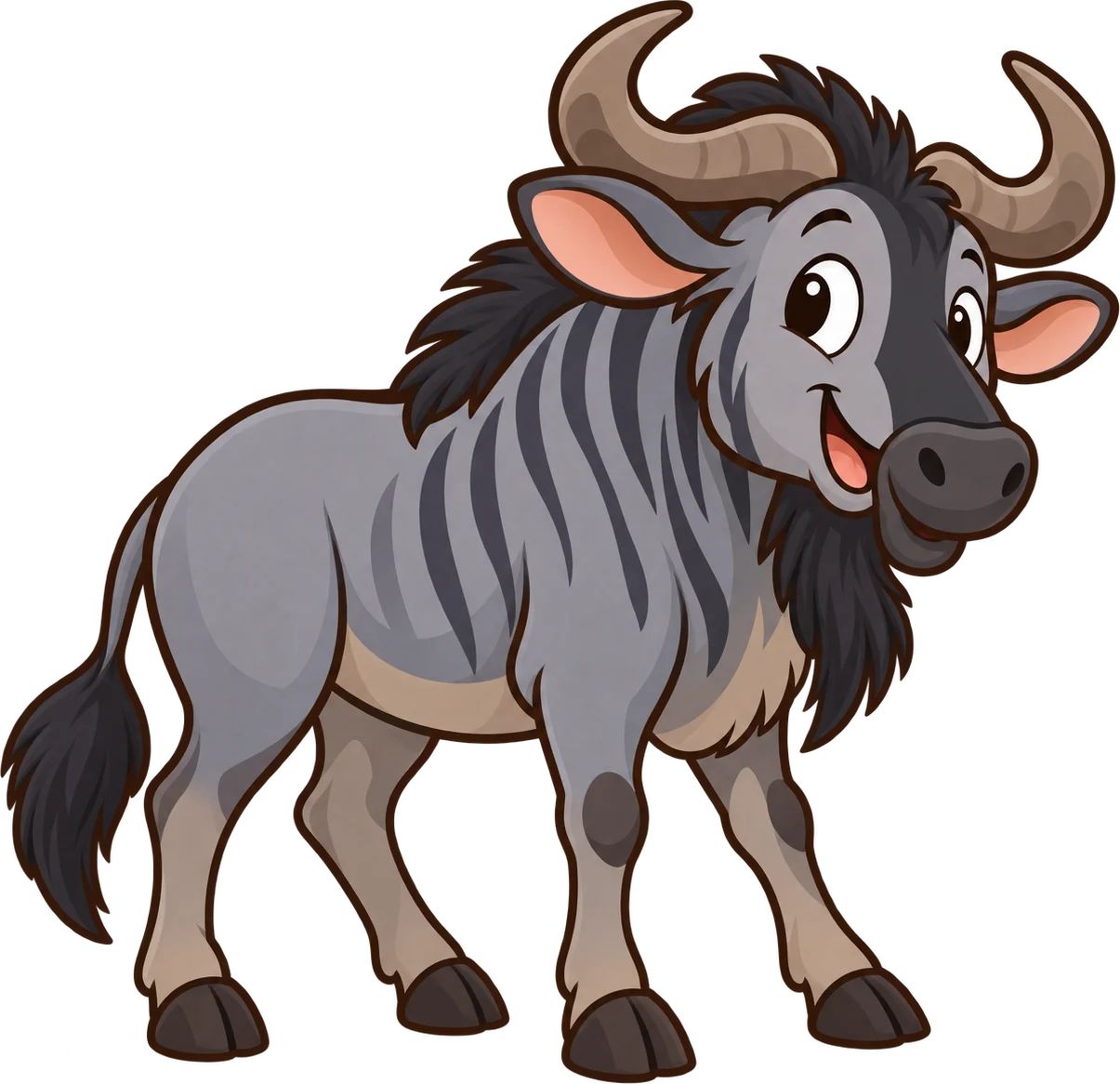 Wildebeest, a cartoon from Thought Zoo