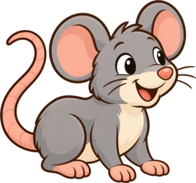 Mouse, a cartoon from Thought Zoo