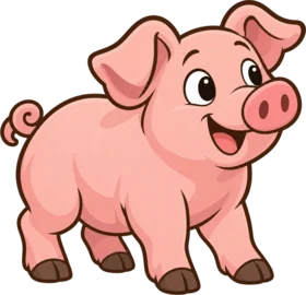 Pig, a cartoon from Thought Zoo