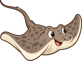 Stingray, a cartoon from Thought Zoo