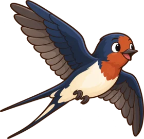 Swallow, a cartoon from Thought Zoo